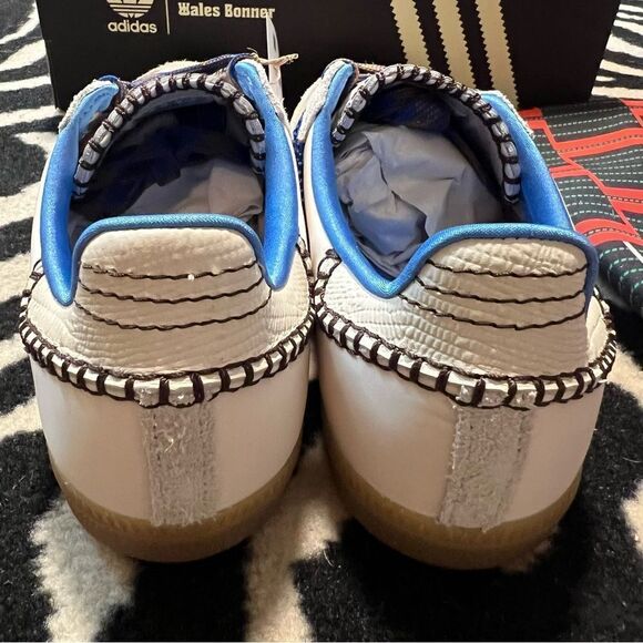 NWT WALES BONNER SAMBA SHOES Wonder Clay Royal Blue Size Men 6/Women 7 - Picture 12 of 15